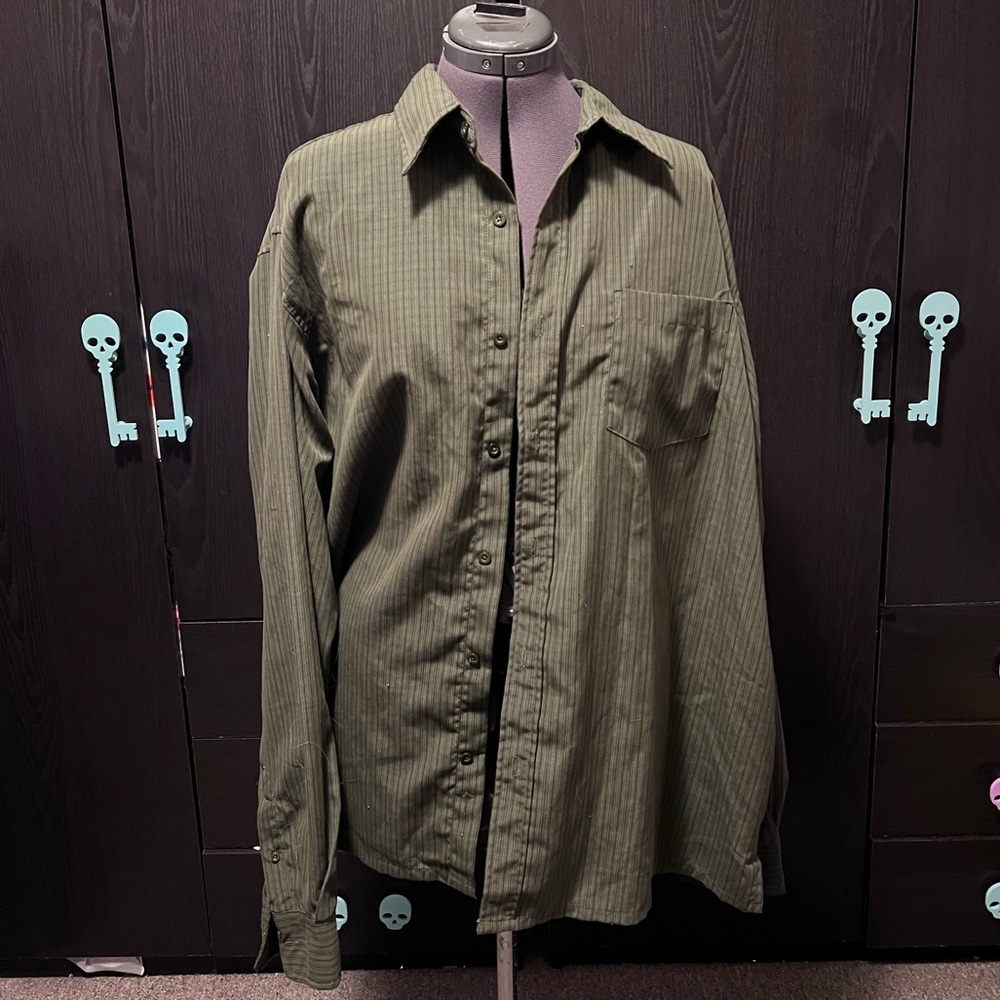 Green Dress Shirt